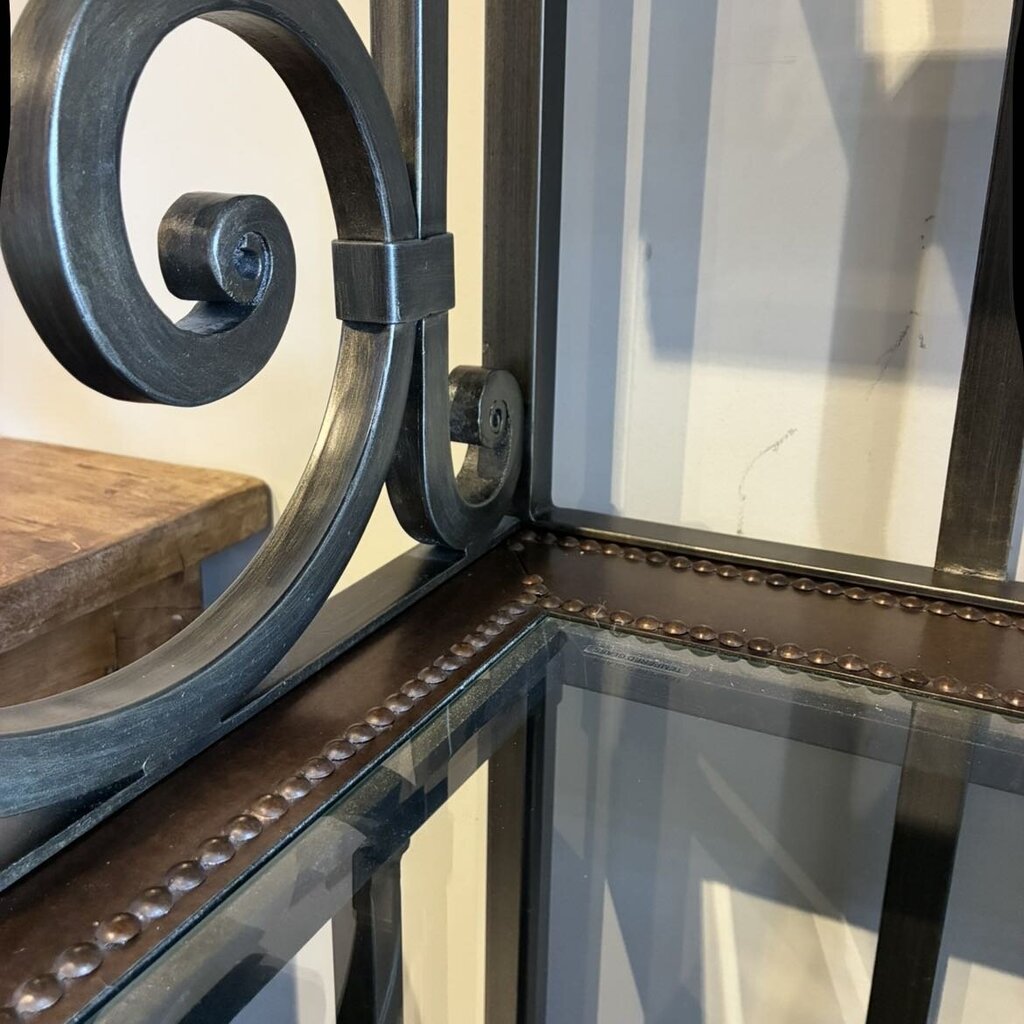 Orig. Price $2,000 - Wrought Iron Bakers Rack