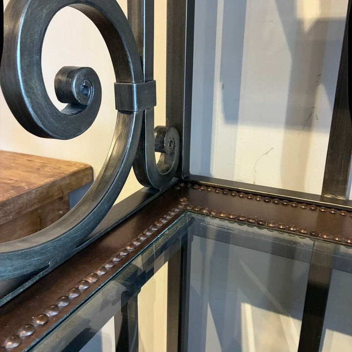 Orig. Price $2,000 - Wrought Iron Bakers Rack