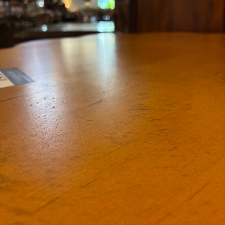 Scalloped Lamp Table