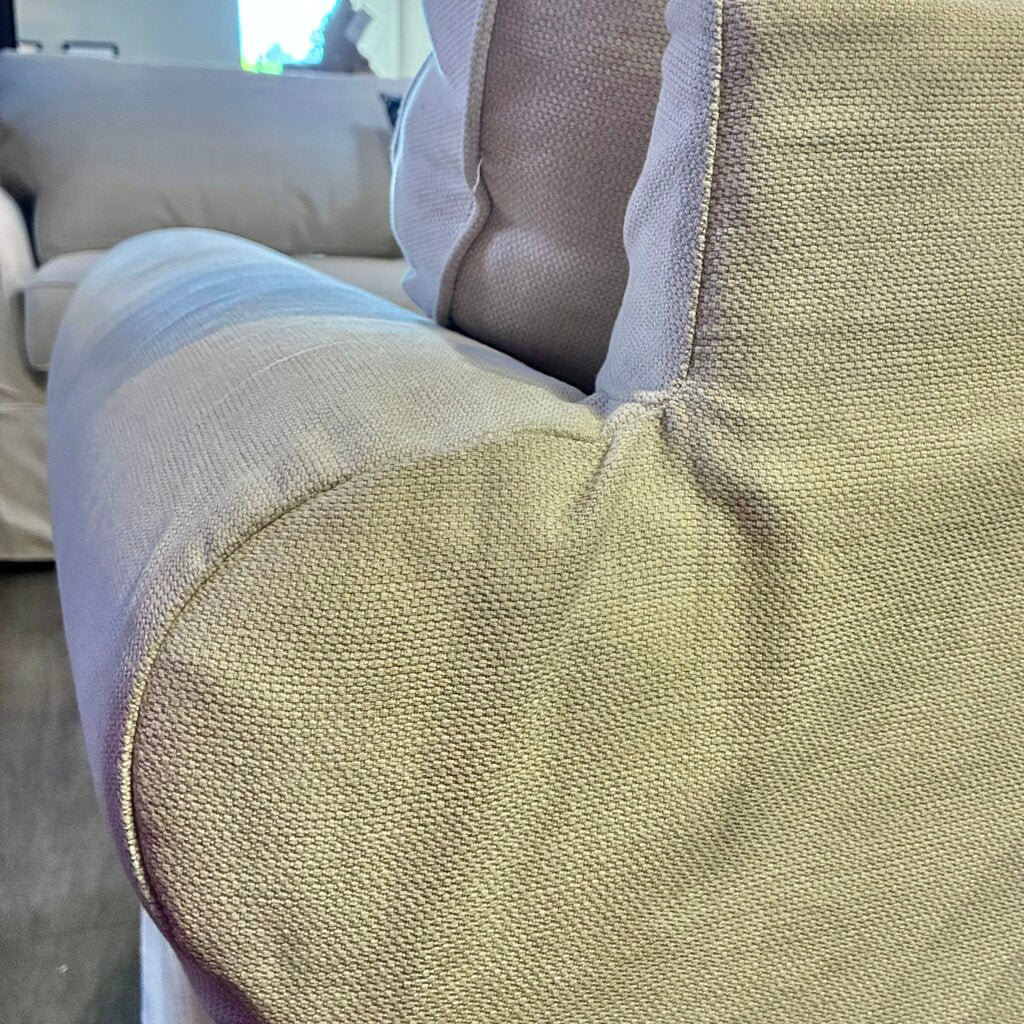 Orig. Price $2,499 - Buchanan Roll Arm Slipcovered Sofa