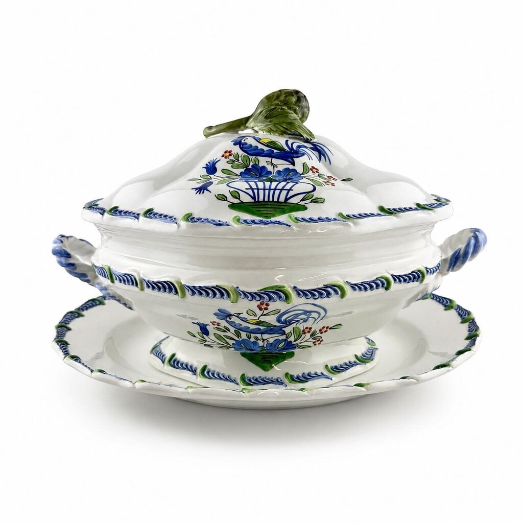 Lidded Soup Tureen & Underplate
