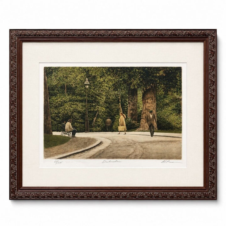 "Destination " Print by Harold Altman