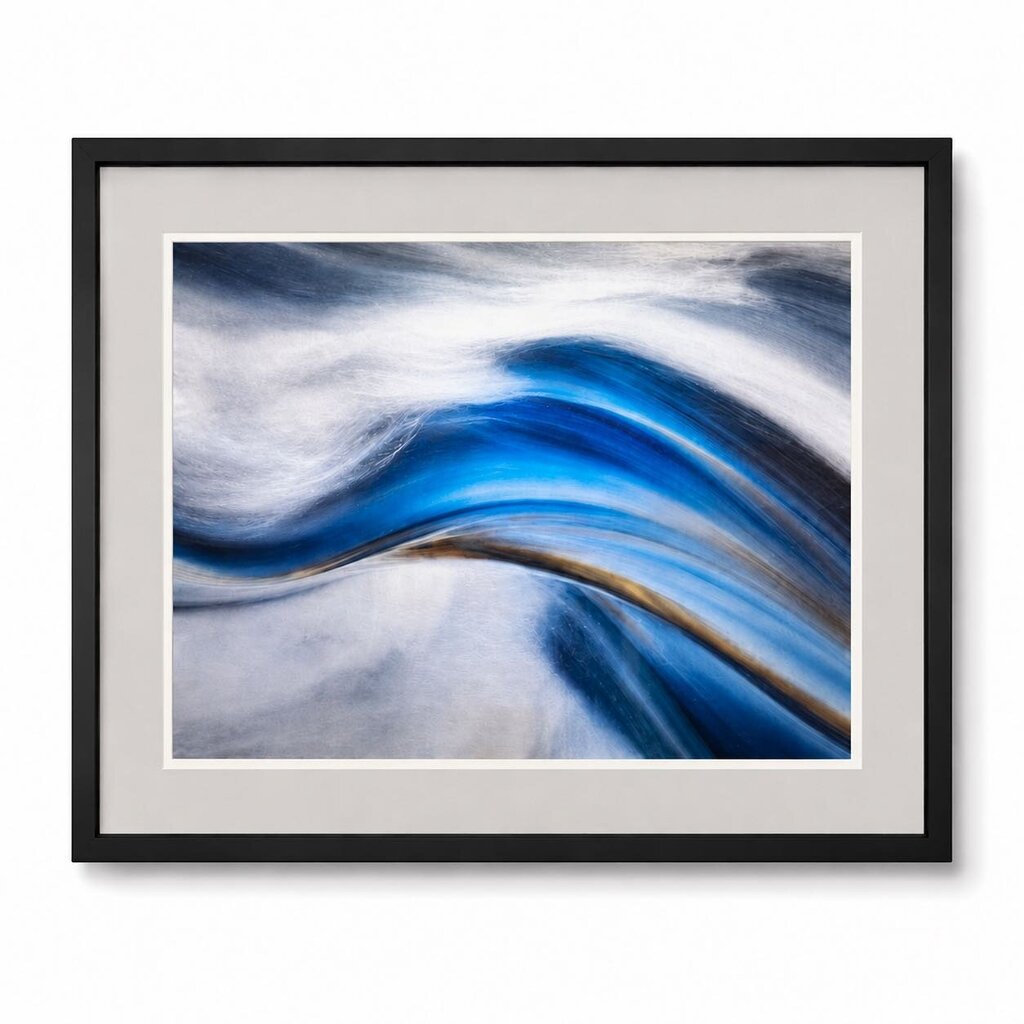 Abstract Wave Print