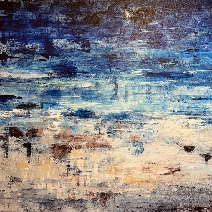 Abstract Ocean Canvas