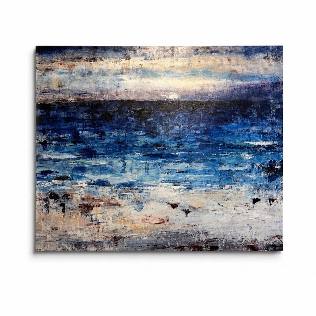 Abstract Ocean Canvas