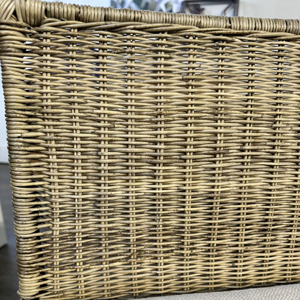 Orig. Price $350 - Wicker Bar Stool with Cushion