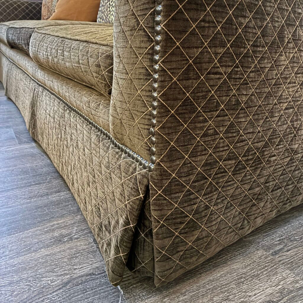 Orig. Price $3,000 - Aven Sofa w/ 5 Accent Pillows