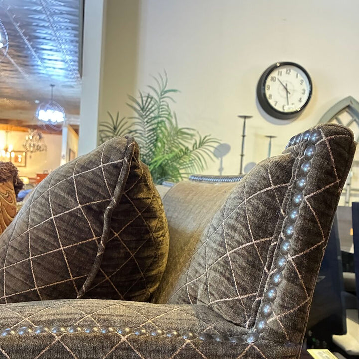 Orig. Price $3,000 - Aven Sofa w/ 5 Accent Pillows