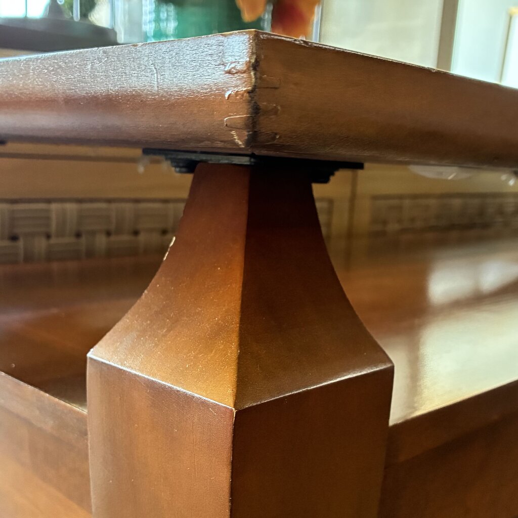 Sofa Table w/ Glass Top