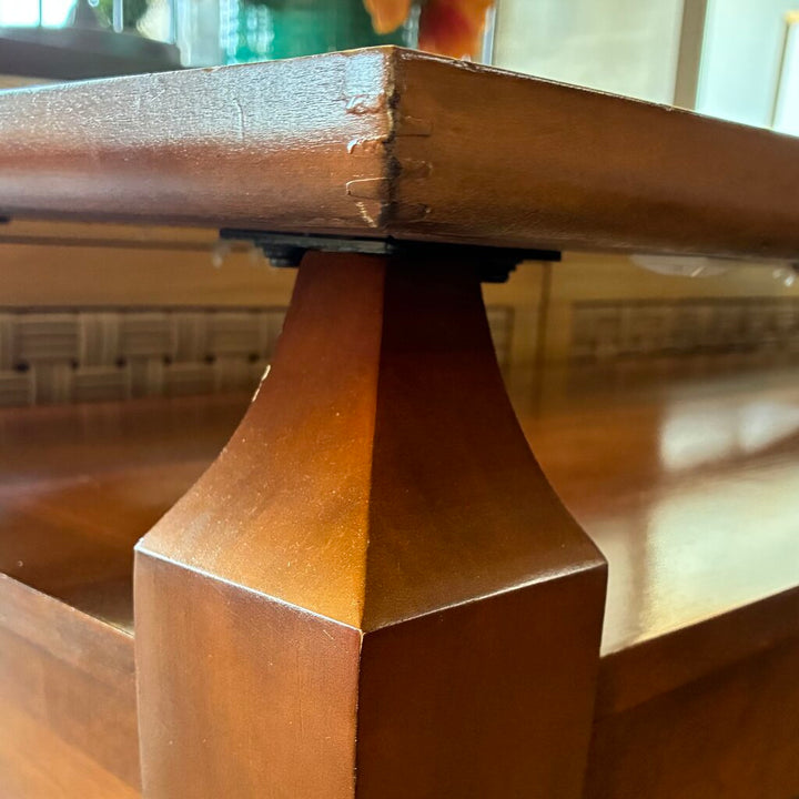 Sofa Table w/ Glass Top