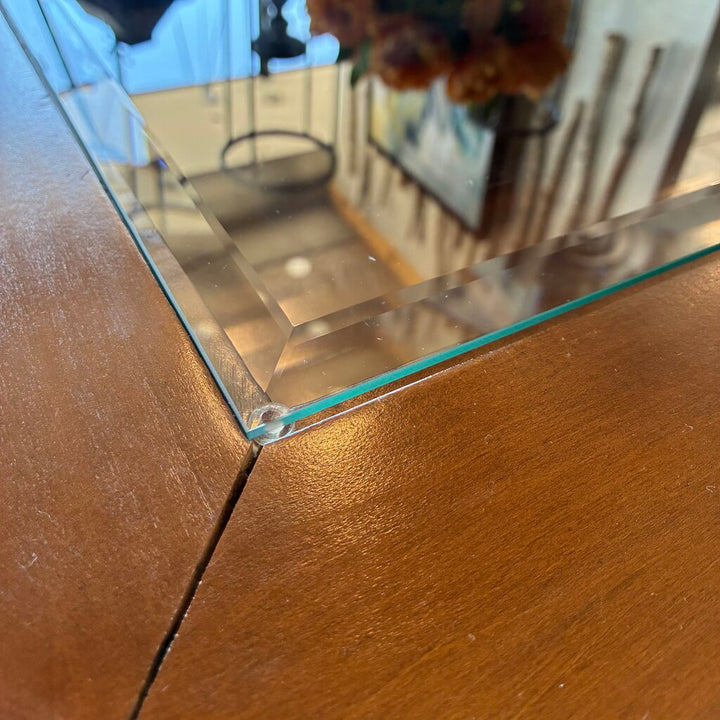 Sofa Table w/ Glass Top