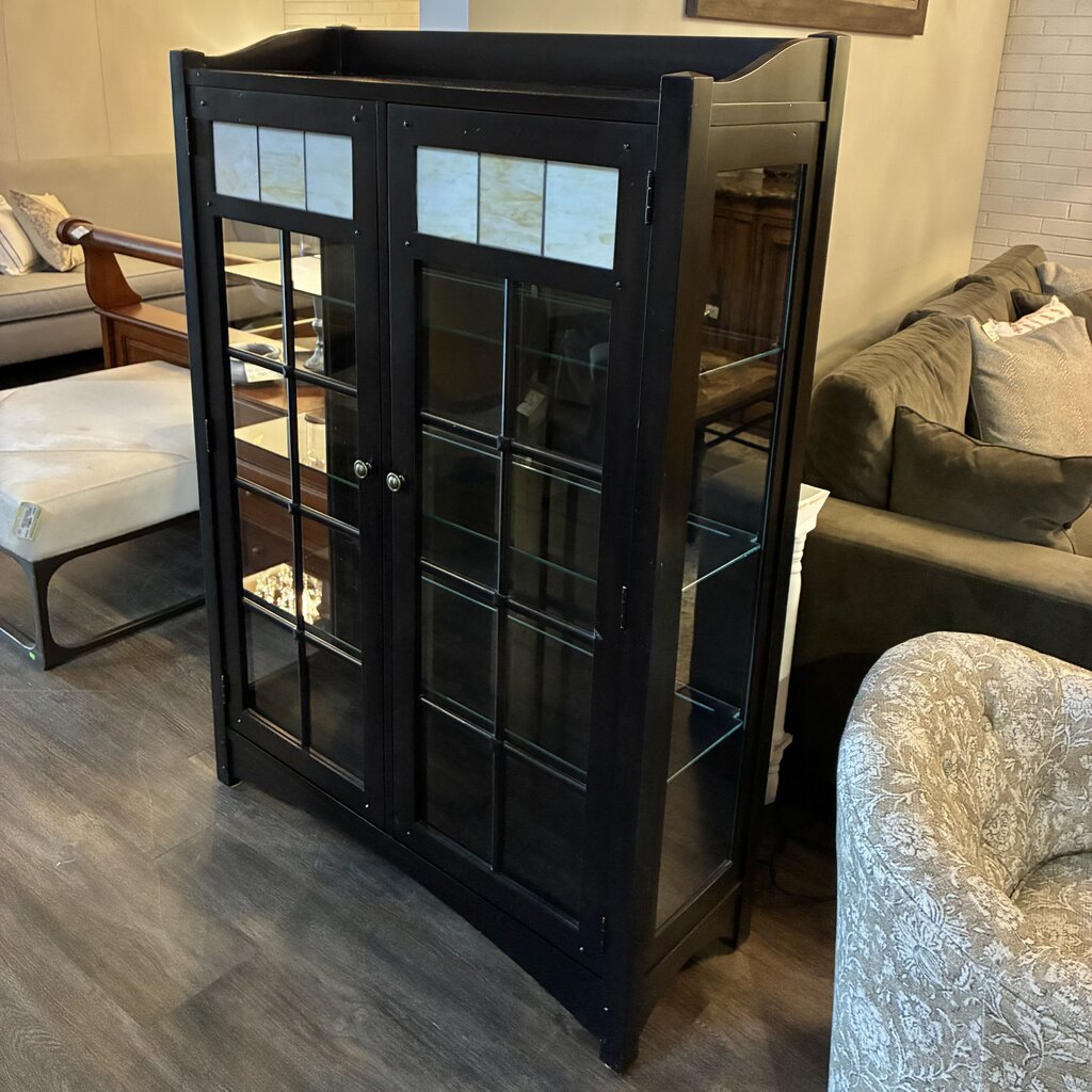 Orig. Price $2,300 - Artisan Bungalow Bookcase w/ Lights