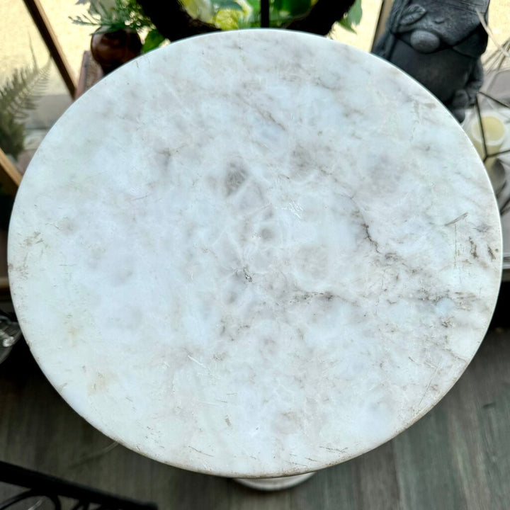 Antique Italian Tri Column Pedestal