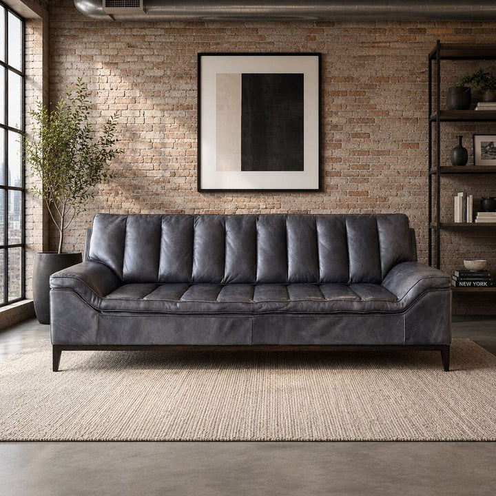 Orig. Price $4800 - Kandor Leather Sofa