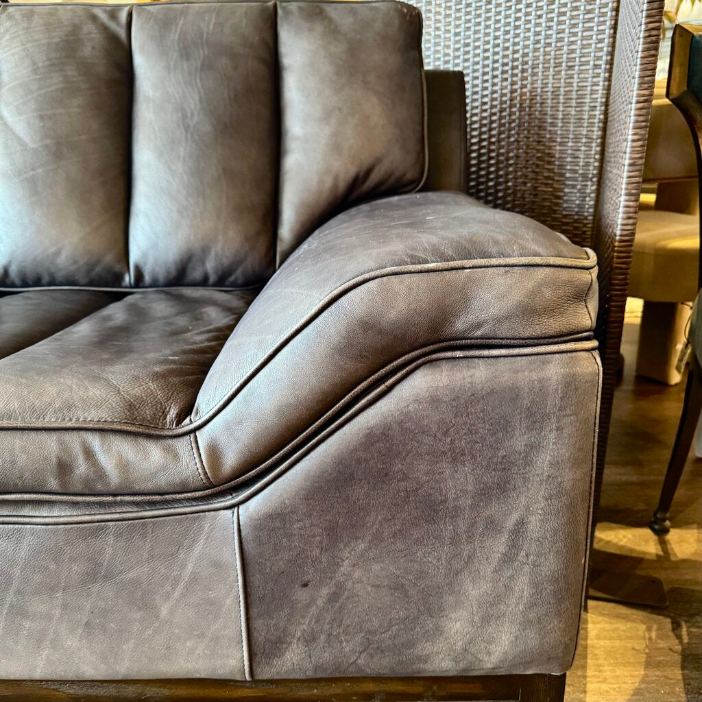 Orig. Price $4800 - Kandor Leather Sofa