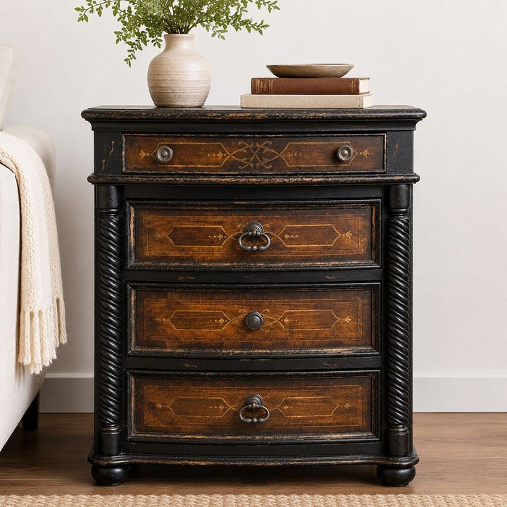 Orig. Price $800 - Painted 4 Drawer Chest