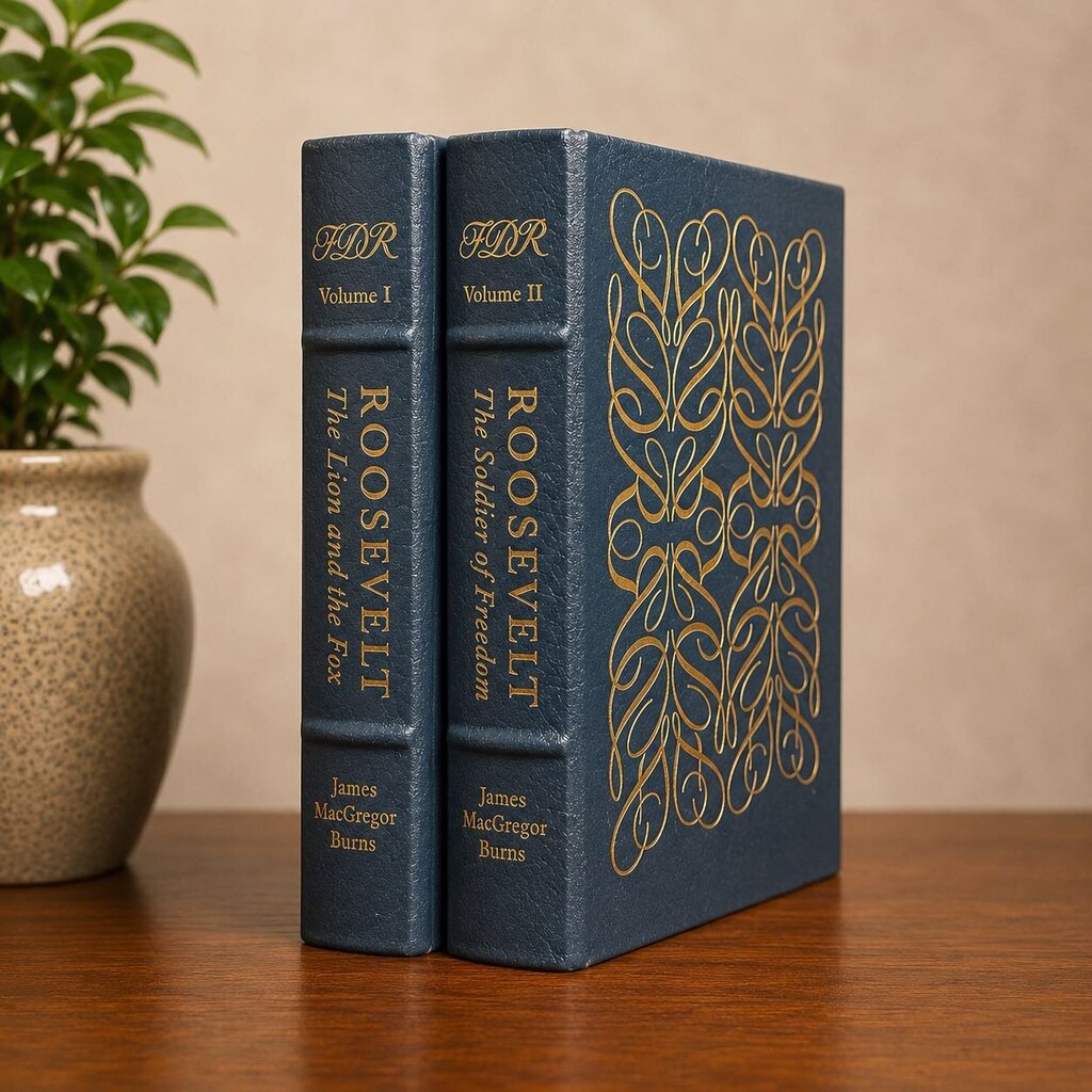 Leather Bound Book - Roosevelt I & II