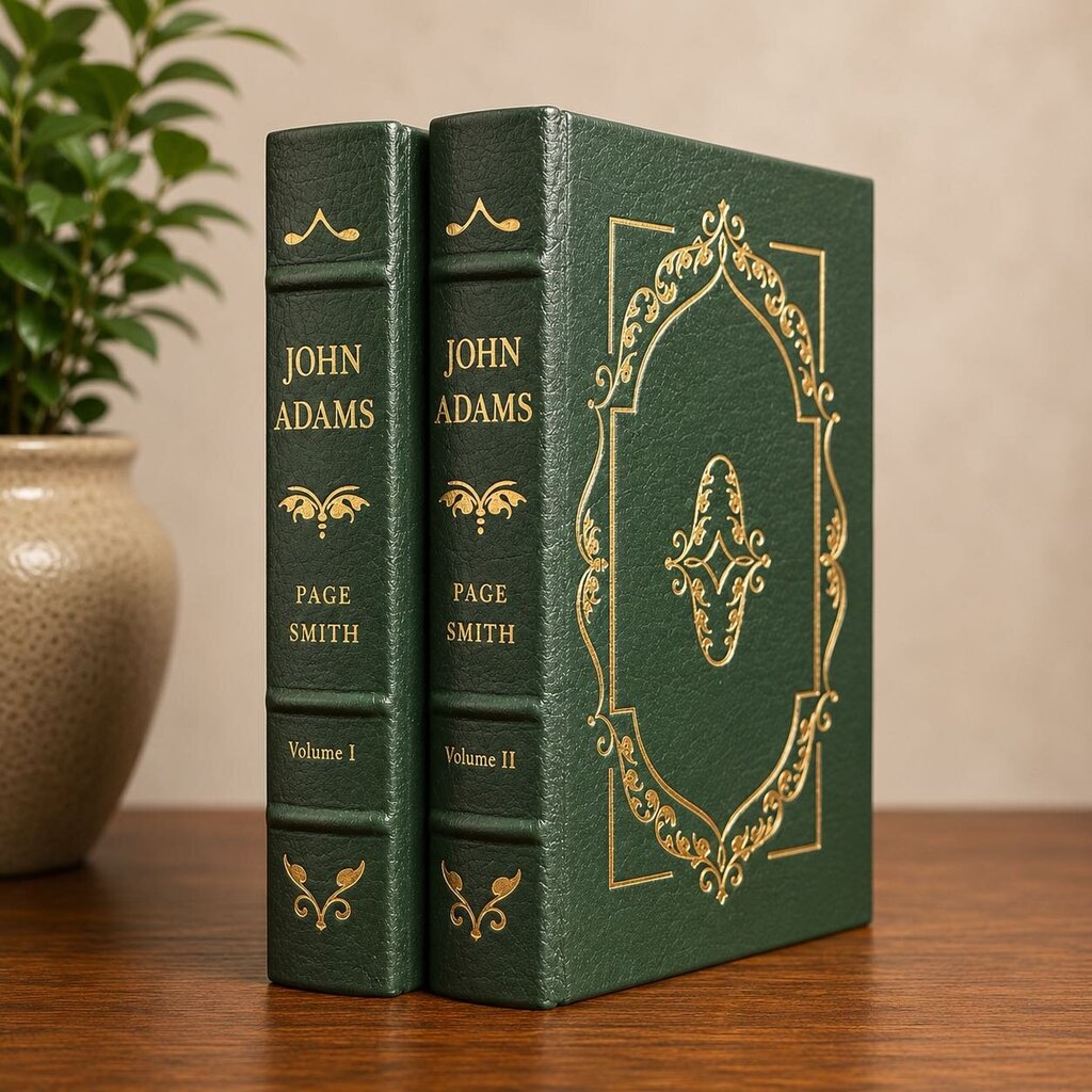 Leather Bound Book - John Adams I & II