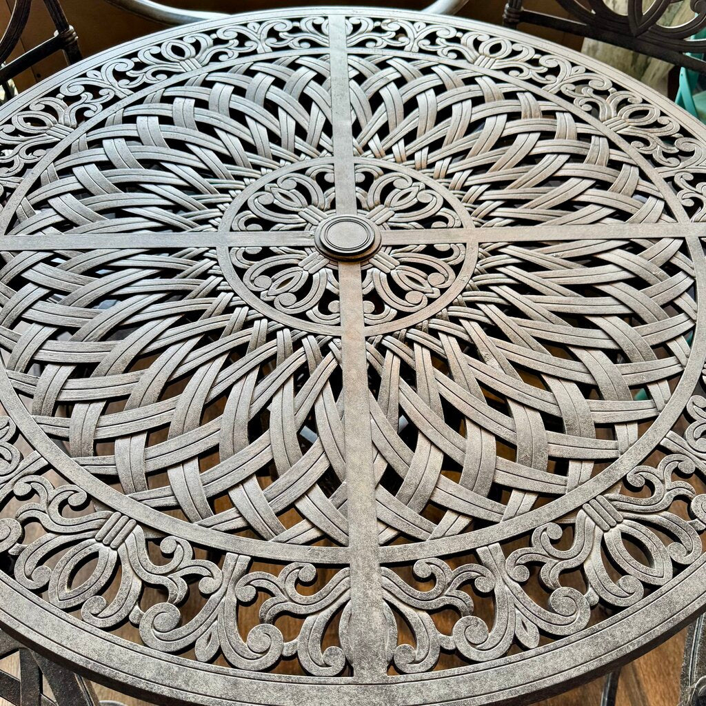 Orig. Price $2219 - 5 Piece Cast Aluminum Patio Set