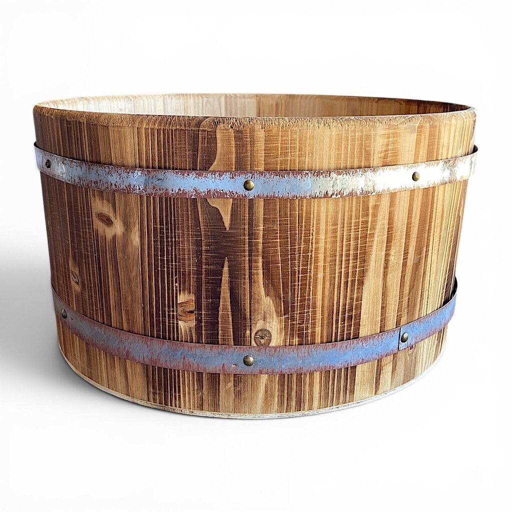 Half Barrel Tub Planter