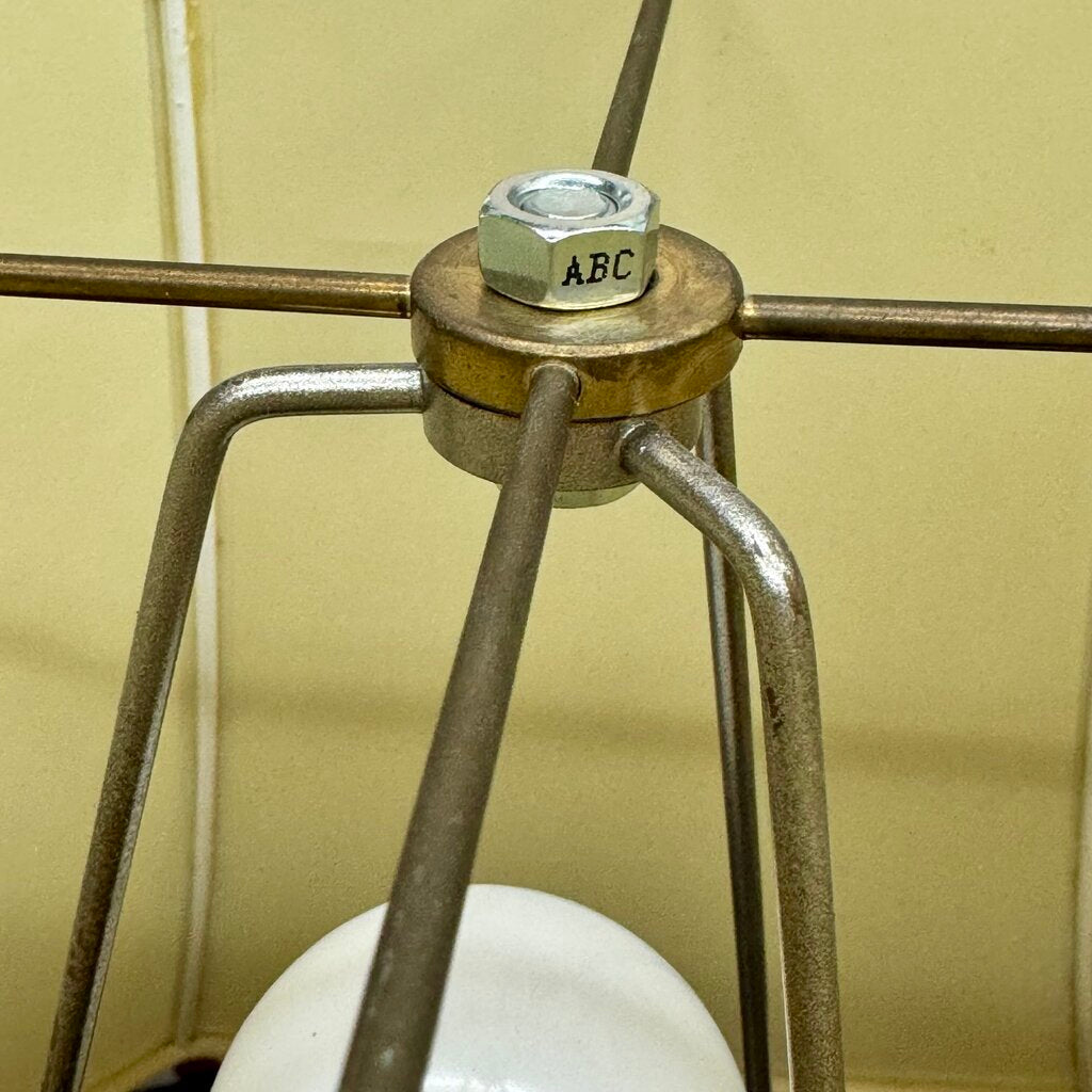 Vintage Italian Marble Lamp