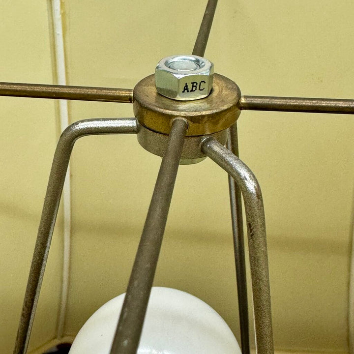 Vintage Italian Marble Lamp
