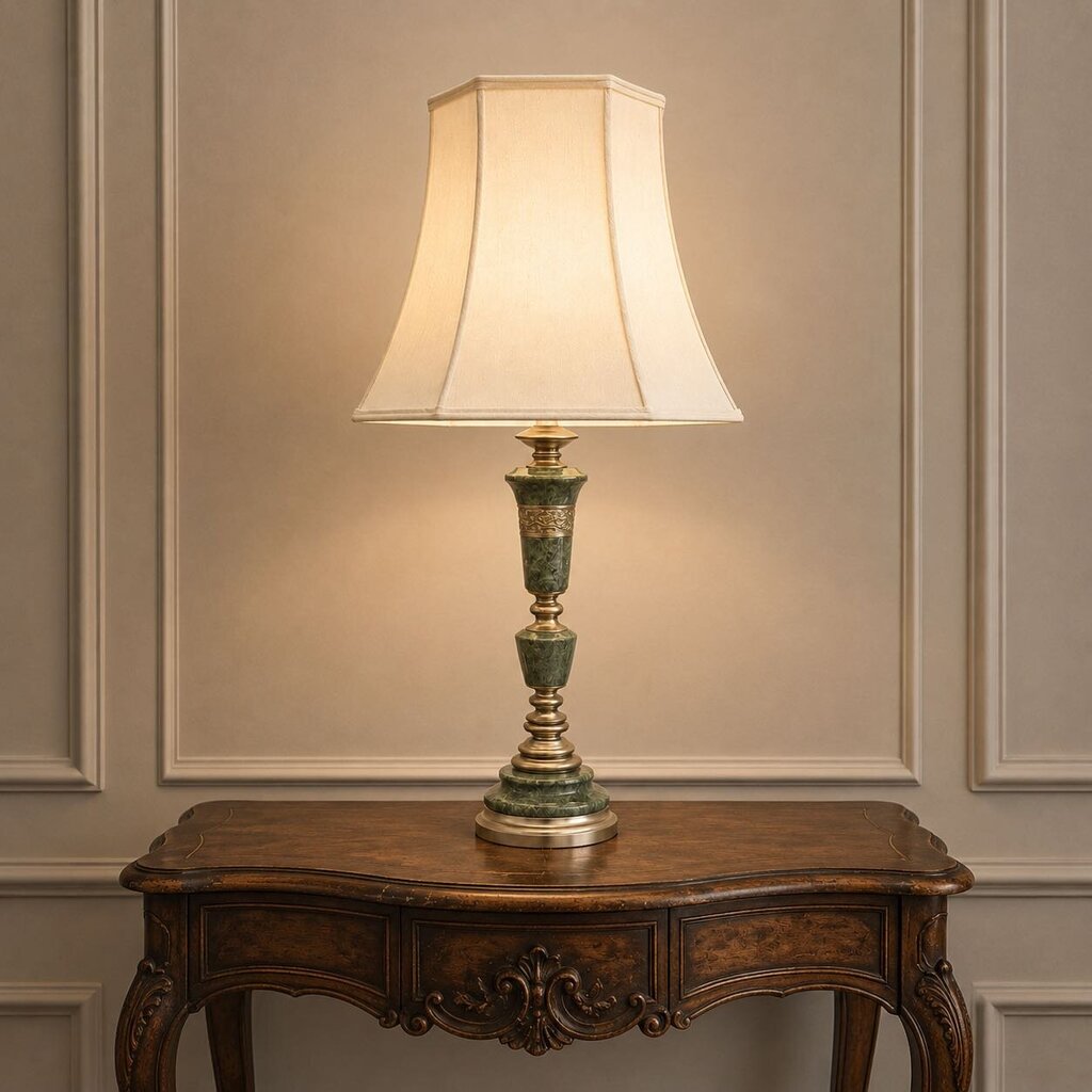 Vintage Italian Marble Lamp