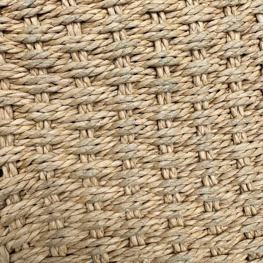 Woven Straw Handbag