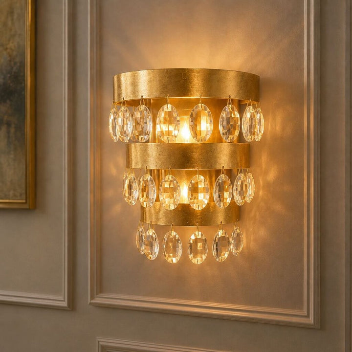Orig. Price $170 - Crystal Sconce