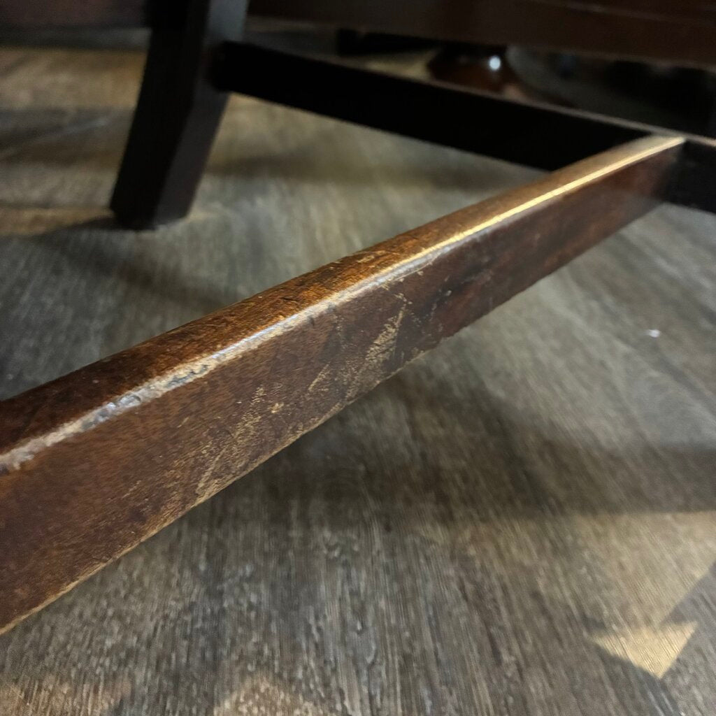 Chippendale Armchair w/ Velvet Seat