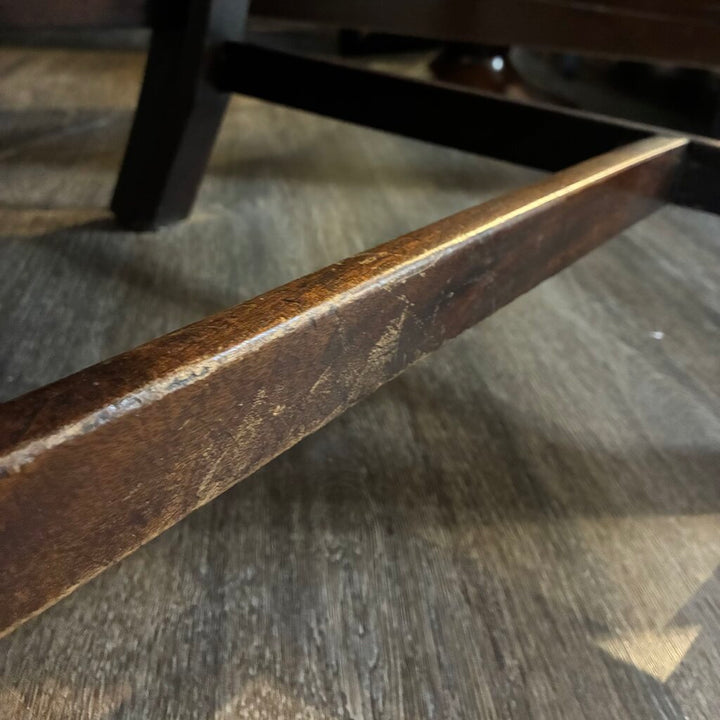 Chippendale Armchair w/ Velvet Seat