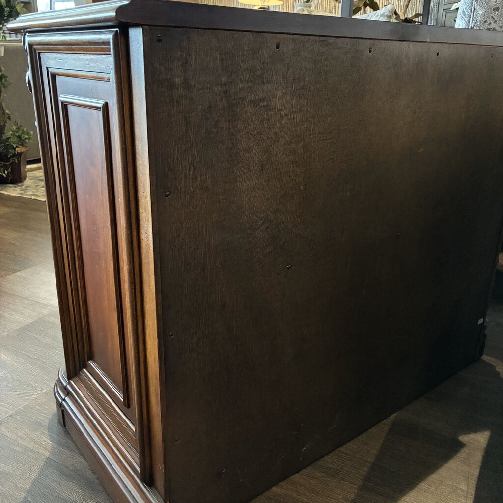 2 Drawer Solid Wood Filing Cabinet