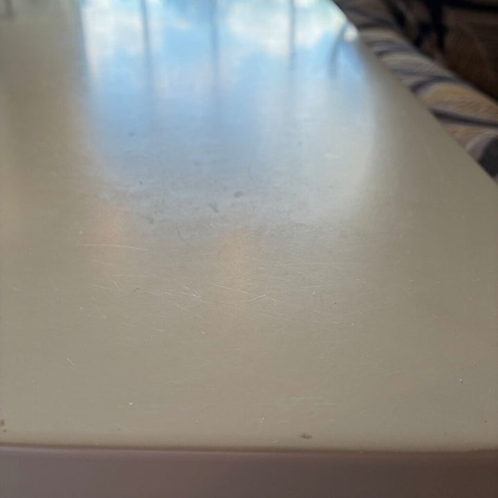 Shabby Chic Desk & Parsons Chair w/ Slipcover