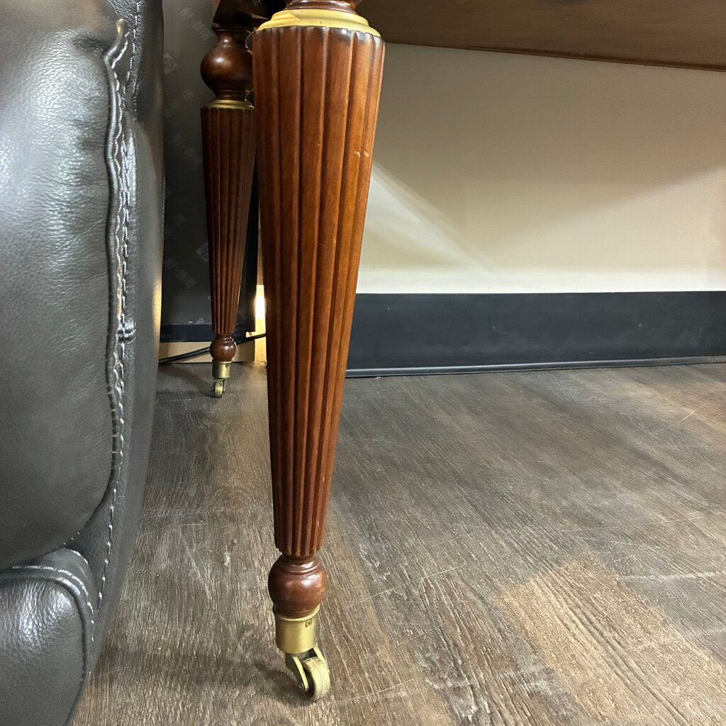 Orig. Price $1,800 - Executive Desk w/ Leather Top