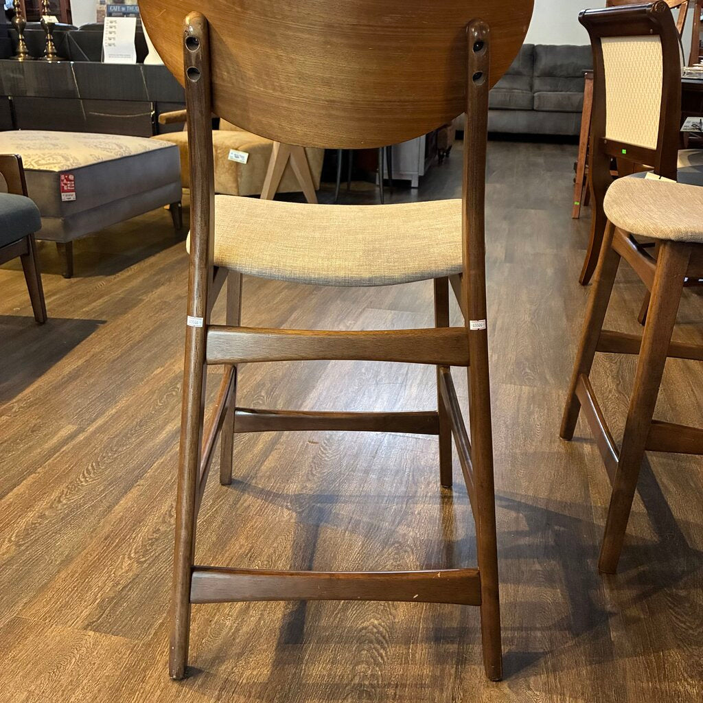 Counter Height Upholstered Stool