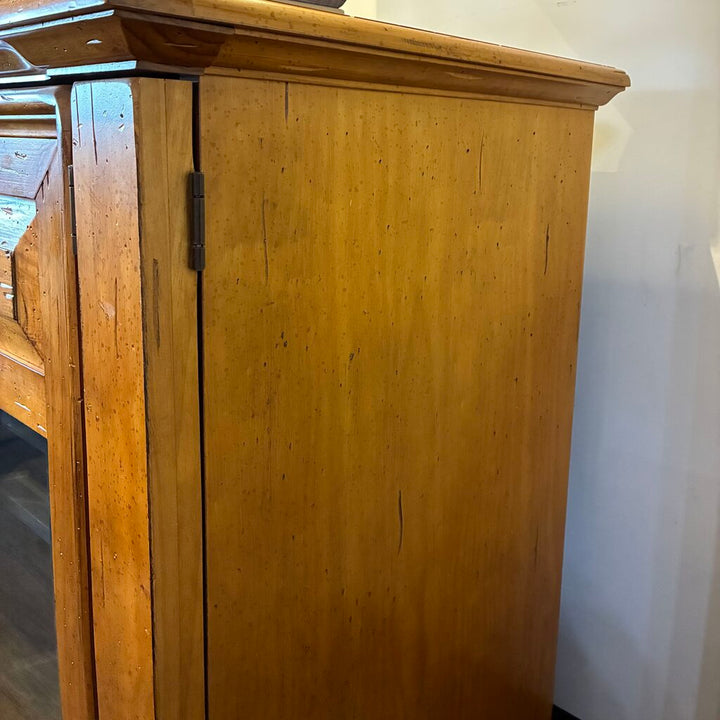 3 Piece Solid Wood Media Console w/ TV Lift