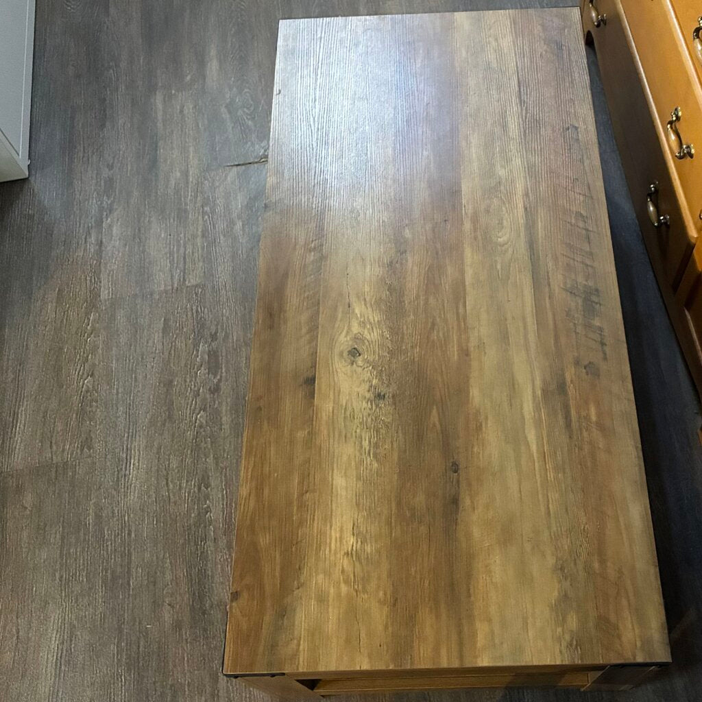 Damika Coffee Table w/ 2 Tier Storage