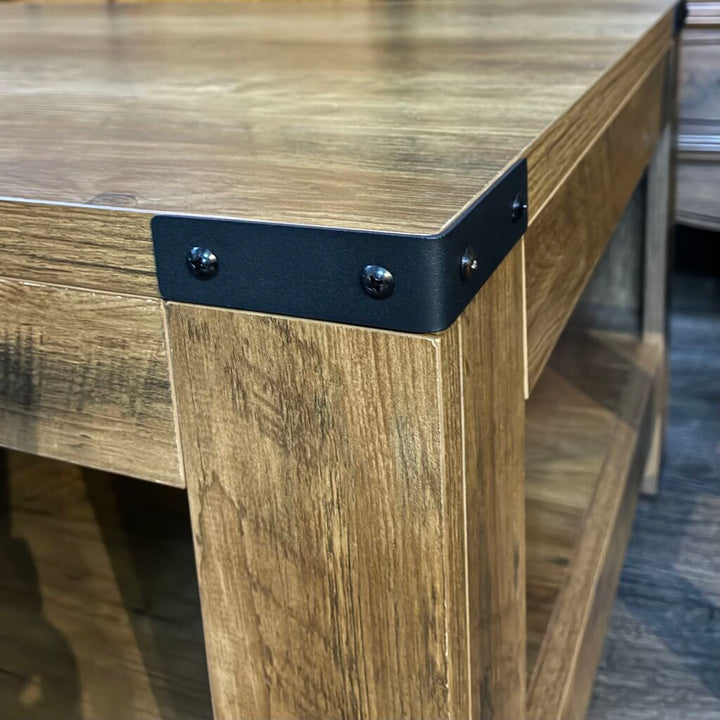 Damika Coffee Table w/ 2 Tier Storage