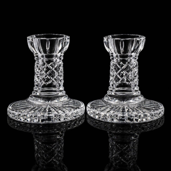 Pair of Crystal Candlesticks