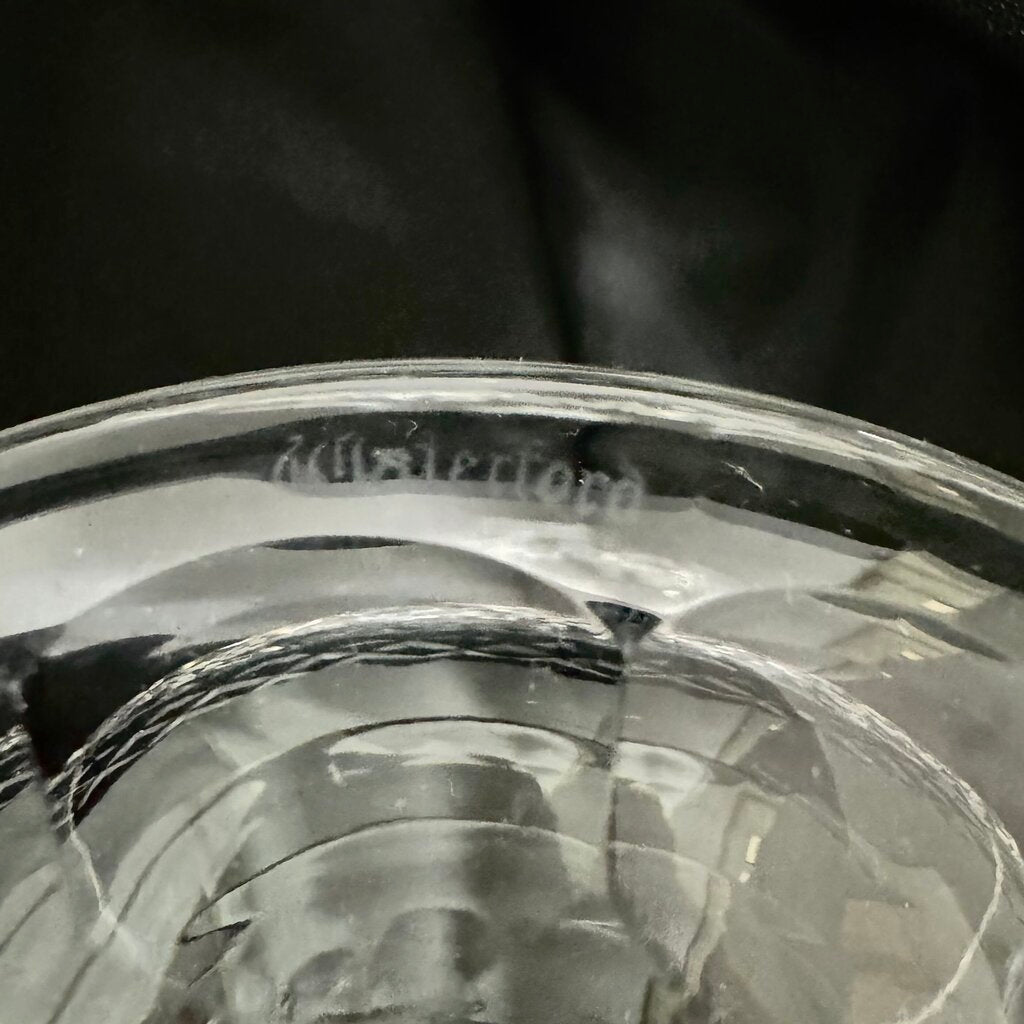 Crystal Dessert Server