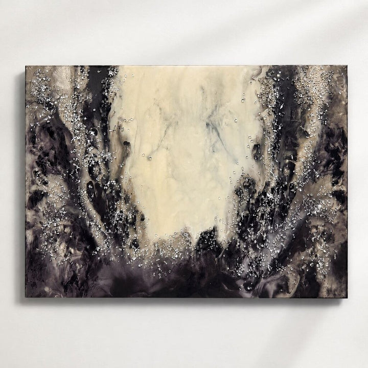 Orig. Price$ 900 - Textured Resin Abstract - Shine Bright