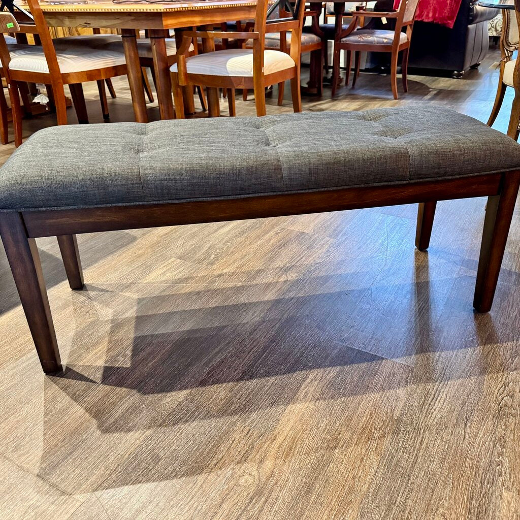 Orig. Price $1999 - Chanella Dining Set with Leaf 6 Chairs and Bench