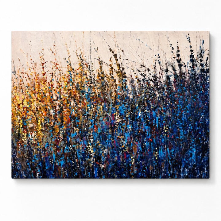 Field of Colorful Grasses Canvas