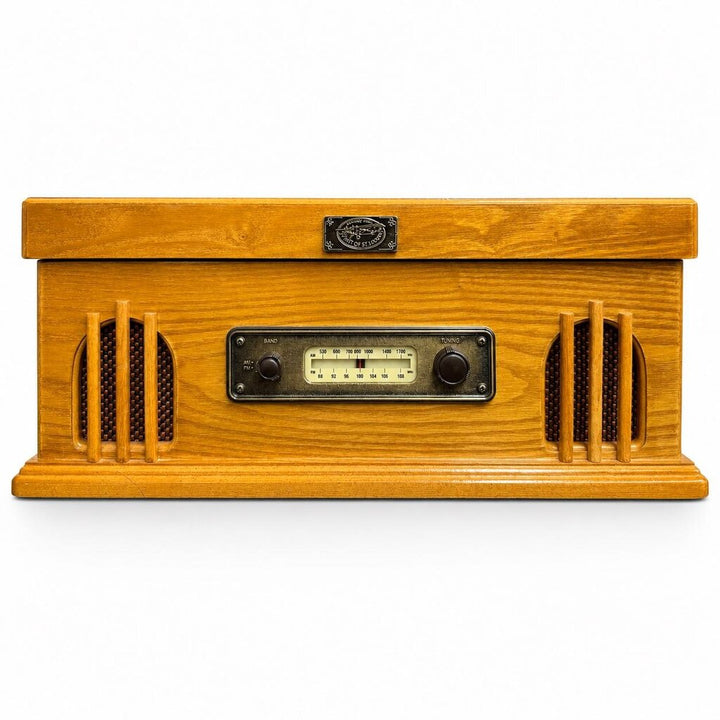 Phonograph in Wooden Case