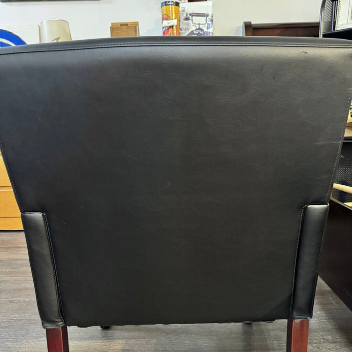 Orig. Price $275 - Vegan Leather Accent Chair