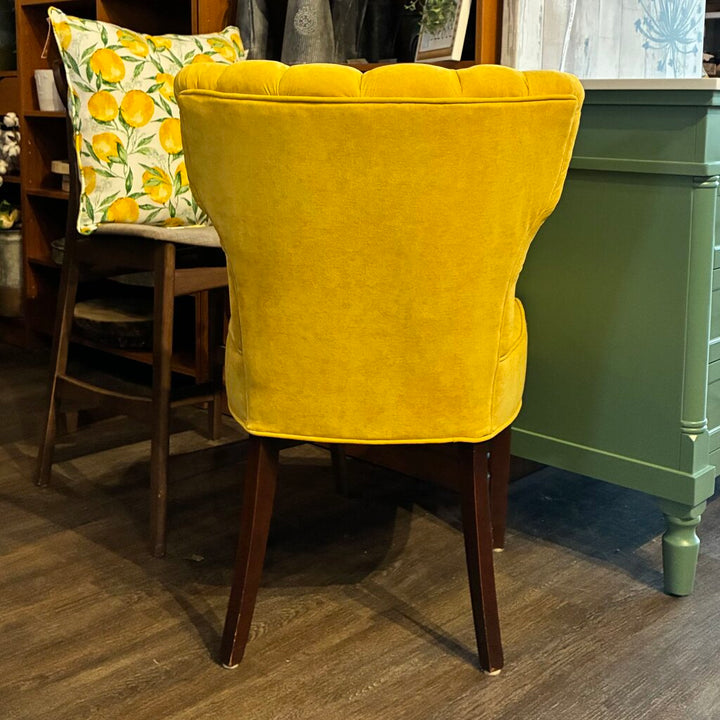 Orig. Price $600 - Tufted Velvet Chair