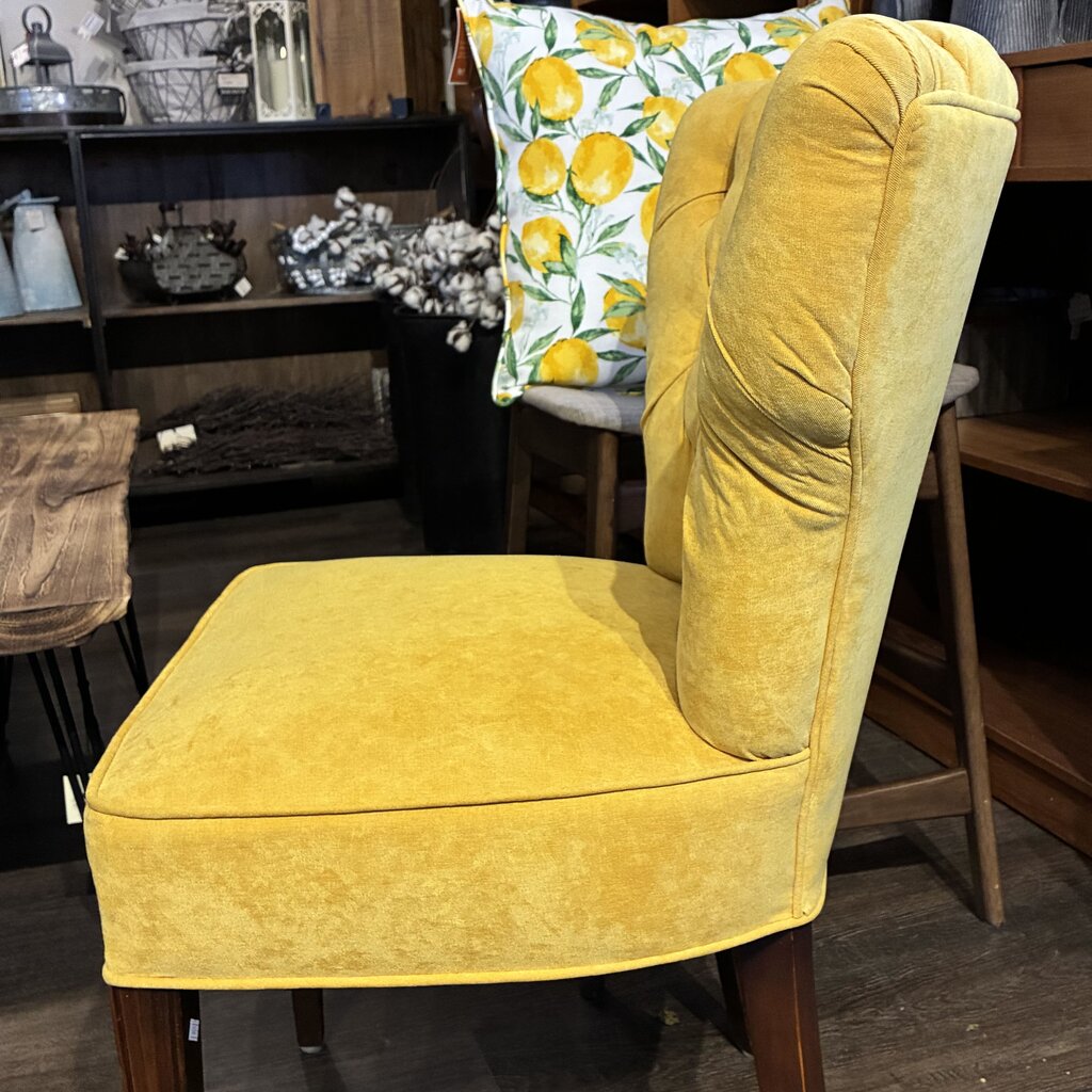 Orig. Price $600 - Tufted Velvet Chair