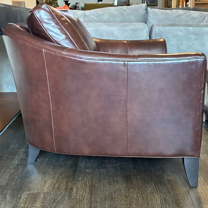Orig. Price $3,088 - Carlotta Leather Loveseat