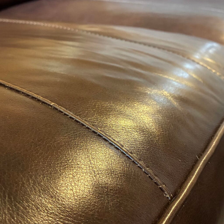 Orig. Price $3,088 - Carlotta Leather Loveseat