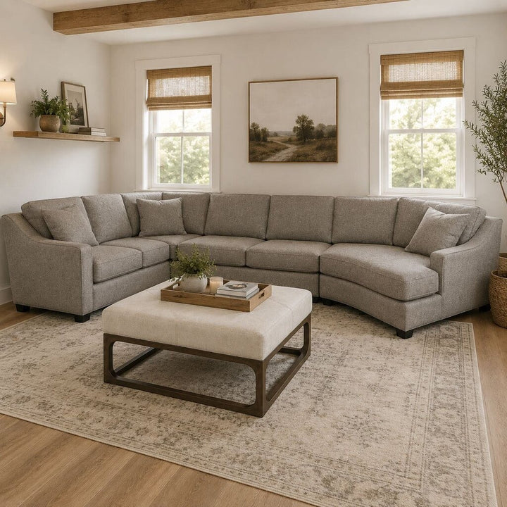 Orig. Price $4000 - Tate Sectional with Cuddler
